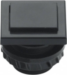 Grothe 61045 Klingeltaster  1fach Schwarz 24 V/1,5