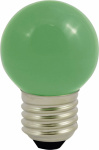 LightMe LED  E27 Tropfenform 0.5 W Gruen (d x L) 45