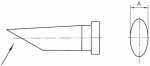 Weller Professional LT-BB Loetspitze Rundform, lang