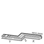 Siemens BVP:261816 Schienensystem Z-Kasten links