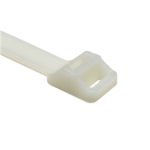 RT250R9X2 HellermannTyton Releasable Cable Tie, Release Tab, 20.3" Long, 250lb Tensile Strength, PA66, Natural, 25/pkg