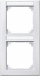 Merten  Rahmen Abdeckung System M Polarweiss 474219