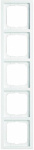 Busch-Jaeger 5fach Rahmen   Future Linear Weiss 172