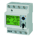 EM24DINAV63DO2X Carlo Gavazzi Three-phase energy analyze, configuration joystick, LCD display,  dual open collector type (dual pulse or one pulse + one alarm or dual alarm)