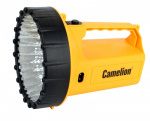 Фонарь 43LED 29316 (аккум. 220В 6В 4А.ч. пласт. желт. короб) Camelion 10468