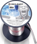 Oehlbach 182 Lautsprecherkabel  2 x 1.50 mmВІ Trans