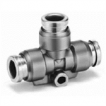 KQB2T12-00 SMC KQB2T-00, Metal One-touch Fitting, Union Tee