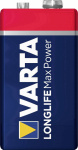 Varta Longlife Max Power 6LR61 9 V Block-Batterie