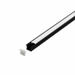 LI63404 Schrack Technik LED-Stripe Profil Einbau mit opaler Abdeckung schwarz IP20