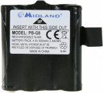 Midland ersetzt Original-Akku PB G6/G8 Funkgeraete-