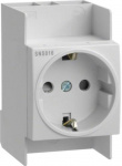 Hager SNS016  Einbau-Steckdose   II Weiss