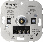 Kopp 1 Stueck Einsatz Dimmer ATHENIS Aluminium 8428