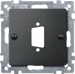 Merten   Abdeckung System M Anthrazit 468114