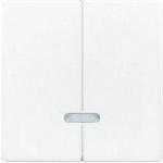 Busch-Jaeger  Abdeckung Dimmer  Carat Weiss 6545-84