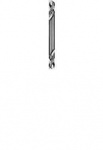 Heller 21415 5 HSS Doppelendbohrer  4.2 mm Gesamtl