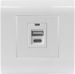 Intellinet 772198 2fach USB-Ladesteckdose   IP20 W