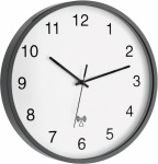 TFA 60.3511.10 Funk Wanduhr 302 mm x 40 mm Anthraz