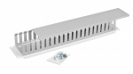 HDBS148053 Schrack Technik 19" Kabelführung mit Kabelkanal einseitig, 2HE, RAL7035