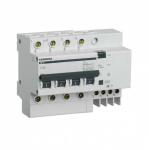 Выключатель автоматический дифференциального тока 4п 25А 300мА АД14 GENERICA ИЭК MAD15-4-025-C-300