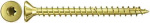 Fischer  653442 Senkkopfschrauben 3.5 mm 20 mm Tor