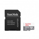 Карта памяти SanDisk microSDXC 64GB Class 10 +ад.(SDSQUNS-064G-GN3MA)