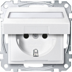 Merten   Steckdose System M Polarweiss MEG2312-0419