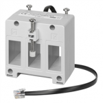 TCD1X16080CMX Carlo Gavazzi Triple solid core current transformer to be used in combination with EM27072D energy meter, Cable length 150cm
