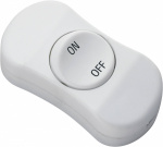 SCI R13-901 Schnurschalter  Weiss 1 x Aus/Ein 6 A