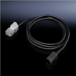 7856027 Rittal PSM, кабель подключения ИБП, 3 м, 16 А, 1-фазн., C14, штекер Wago X-Com / PSM, кабель подключения ИБП, 3 м, 16 А, 1-фазн., C14, штекер Wago X-Com / DK