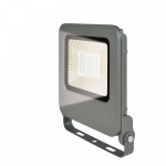 Прожектор светодиодный ULF-F17-50W/WW IP65 195-240В SILVER свет тепл. бел. 3000К корпус серебр. Uniel UL-00002072