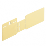 1391070000 Weidmueller Erthing plate (Housing) / Erthing plate (Housing), Klippon POK (polyester empty enclosure), Width: 85.5 mm, Material: Brass, polished, untreated