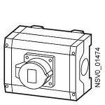 Siemens BVP:660808 Geraetekasten   Lichtgrau   16 A