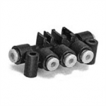 KM16-04-04-3 SMC KM16, One-touch Fittings Manifold Series - Port A One-touch Fitting, Port B One-touch Fitting