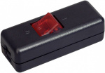 interBaer 8010-104.01 Schnurschalter  Schwarz, Rot