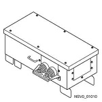 Siemens BVP:610421 Abgangskasten   Lichtgrau 3poli