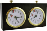 Schachuhr  Laeufer sw 888803 Schwarz