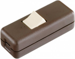 interBaer 8010.009.01 Schnurschalter  Braun, Beige