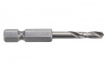 Wolfcraft 7260000 HSS Metall-Spiralbohrer  6 mm Ge