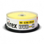 Носители информации Mirex DVD-R 4,7 Гб 16x cake box 25 (UL130003A1M)
