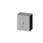 SCE-726036FSDAD Saginaw FSDAD Enclosure / ANSI-61 gray finish inside and out. Optional sub-panels are powder coated white.