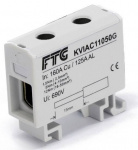 Klemmblock   Grau 1polig 50 mmВІ 160 A, 145 A   Lei