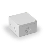 Корпус пластиковый Cubo S 100х100х60мм поликарбонат от -40 до +80град.C пробив. отверст. IP66/67 сер. ENSTO SPCM101006G