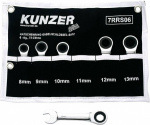 Knarren-Ring-Maulschluessel-Satz 6teilig 8 - 13 mm