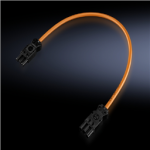 4315400 Rittal SZ кабель подключения для последовательного подключения/электропитания, через элемент подключения 2507.500, с разъемом и штекером, L: 600 мм / SZ кабель подключения для последовательного подключения/электропитания, через элемент подключения