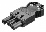 Bachmann 375.505  Buchse  Schwarz