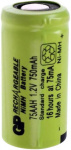 GP Batteries GP75AAH Spezial-Akku 2/3 AA Flat-Top