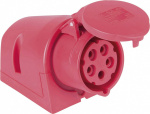PCE  125-6R CEE Wandsteckdose 32 A 5polig 400 V