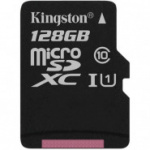 Карта памяти Kingston Canvas Select microSDXC 128Gb, Class 10,SDCS/128GBSP