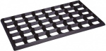 BJZ C-187 625 ESD-Montagegittermatte Schwarz (L x