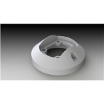 SCE-SAFC Saginaw Fixed Coupling / RAL 7035 powder coated finish. Tubes are uncoated Aluminum.